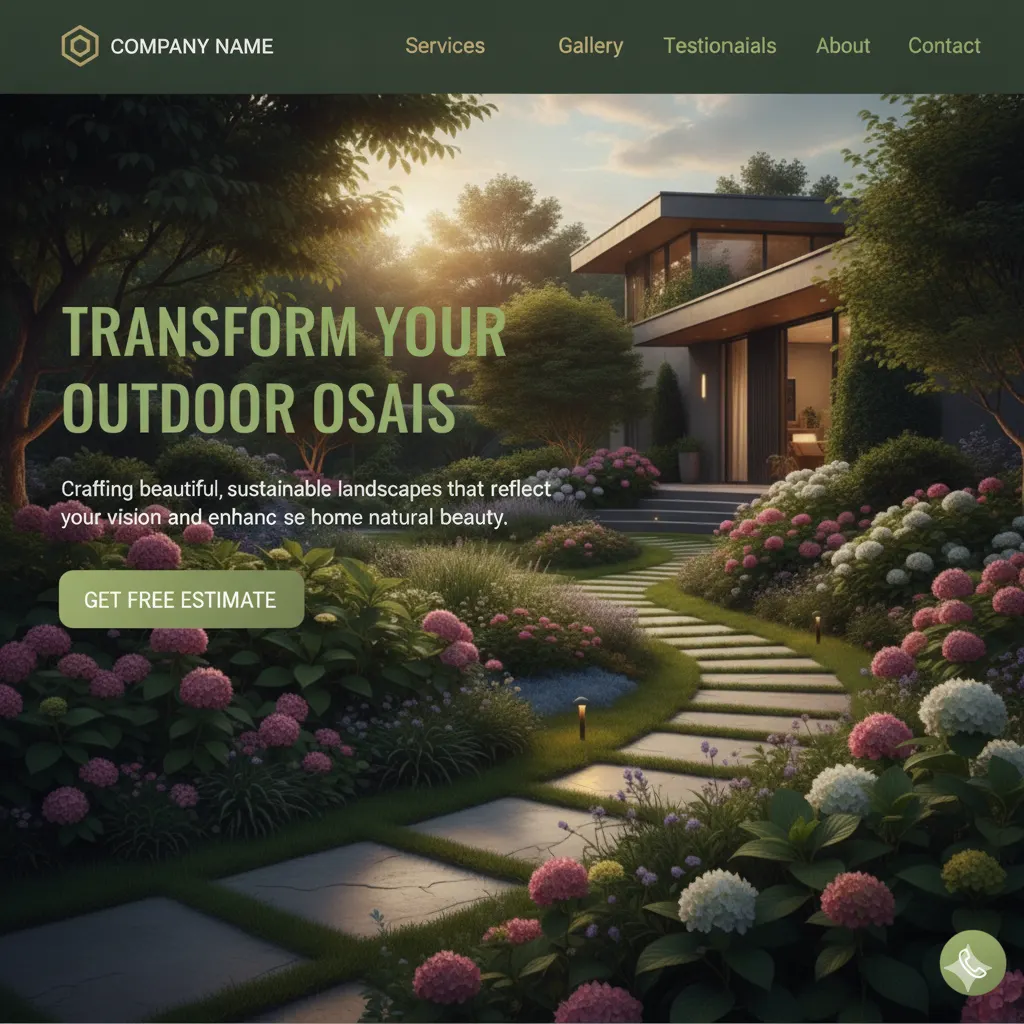 Outdoor Industry — website design example